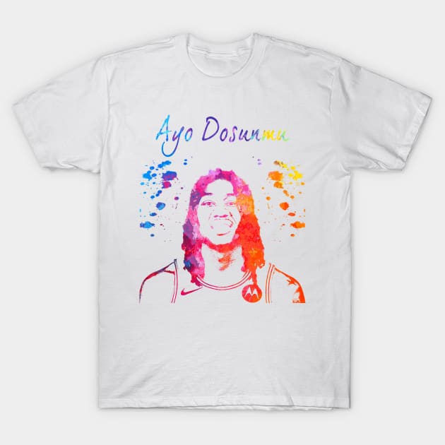 Ayo Dosunmu T-Shirt by Moreno Art